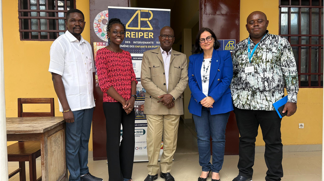Le REIPER accueille la Représentante de l’UNICEF pour renforcer la protection de l’enfance au Congo
